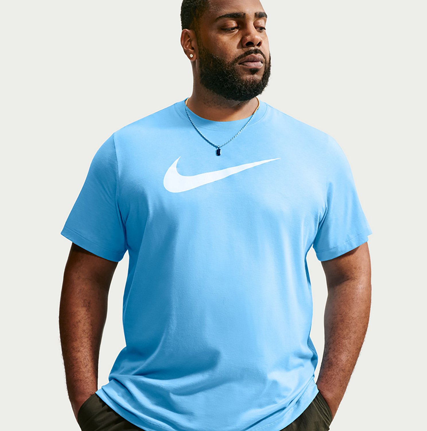 Nike Men's Sportswear Swoosh Icon T-shirt                                                                                        - view number 4