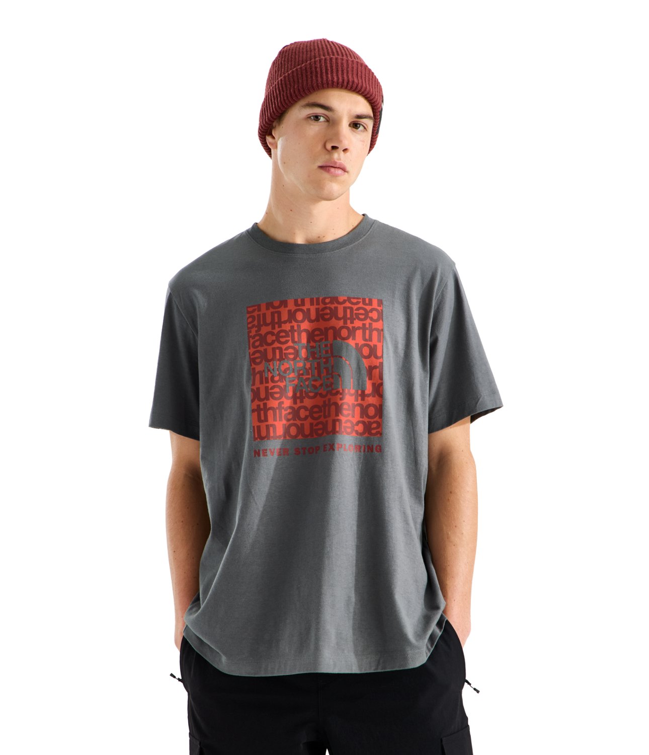 The North Face Men's Base Box NSE Infill Short Sleeve T-shirt