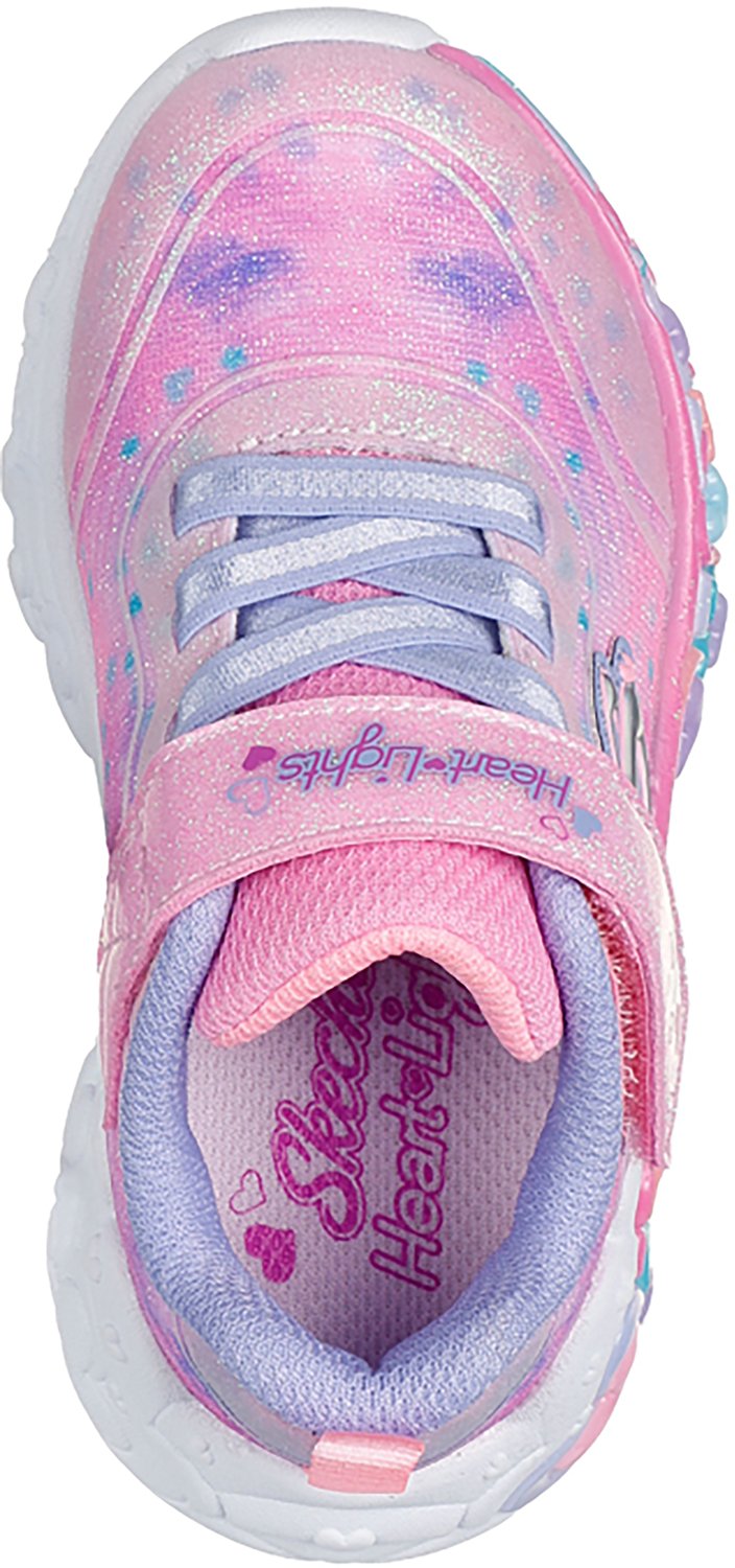 SKECHERS Girls' S-Lights Eternal Heart Lights Shoes - view number 4