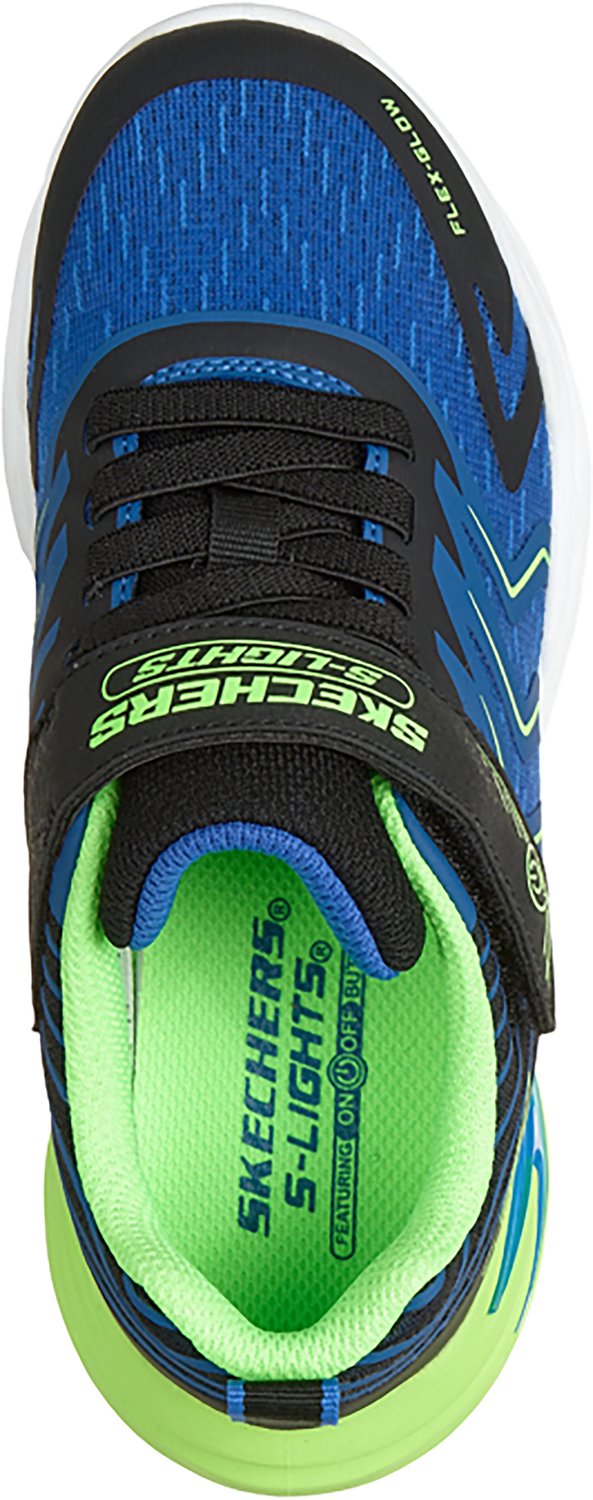SKECHERS Boys’ S‑Lights Flex‑Glow Ultra Prism‑Pacer Light‑Up Shoes - view number 5