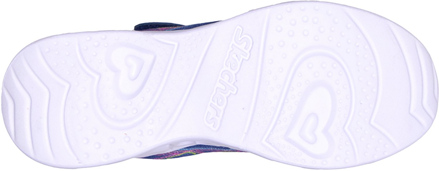 SKECHERS Girls' Heart Lights - Bubble Love Casual Shoes - view number 6