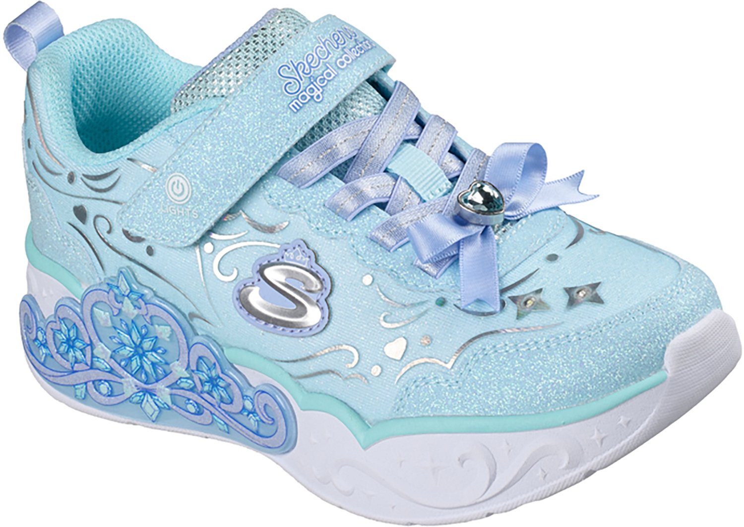 SKECHERS Girls' S-Lights®: Princess Steps Shoes - view number 3