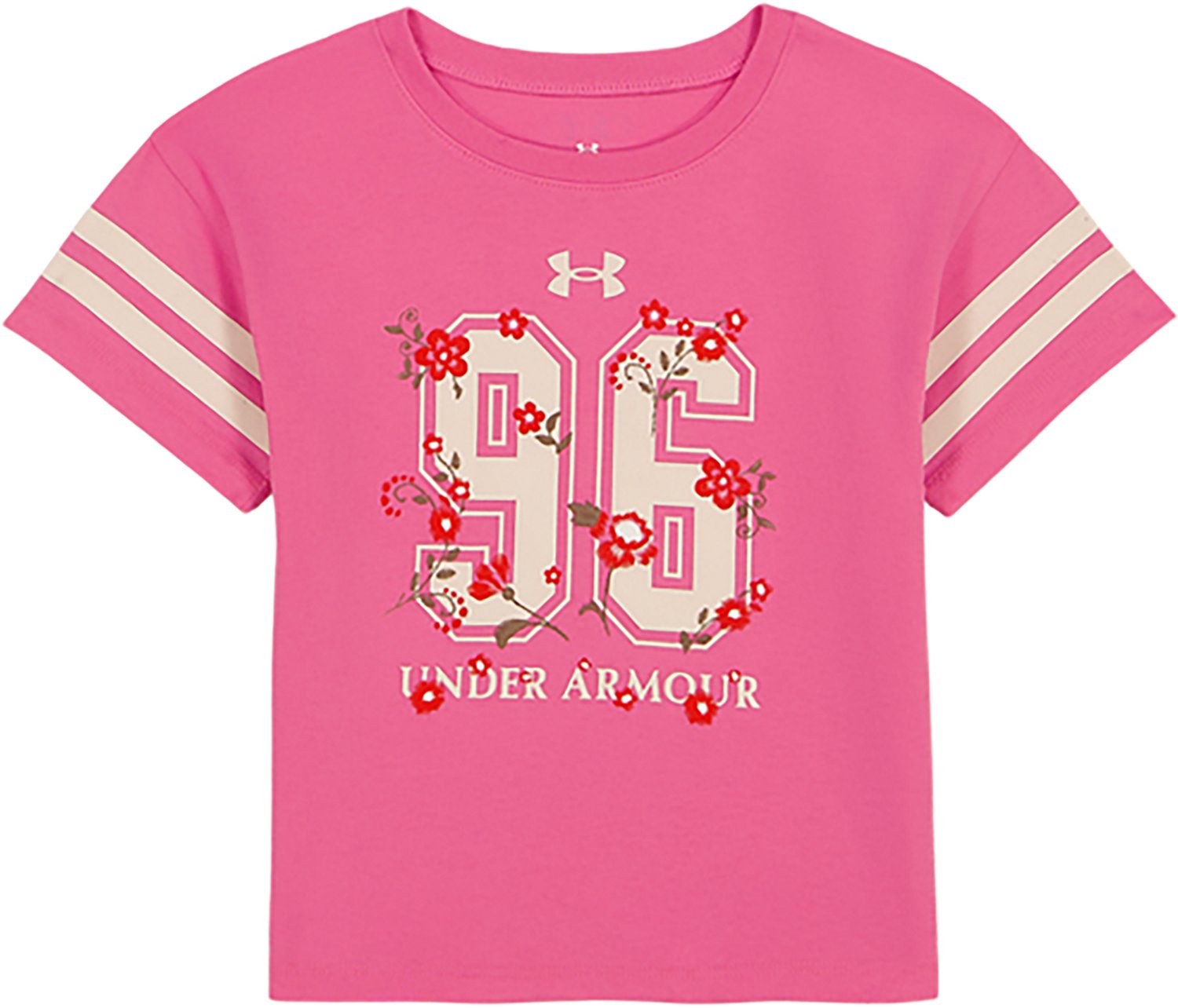Under Armour Girls' Varsity Floral Graphic T-Shirt