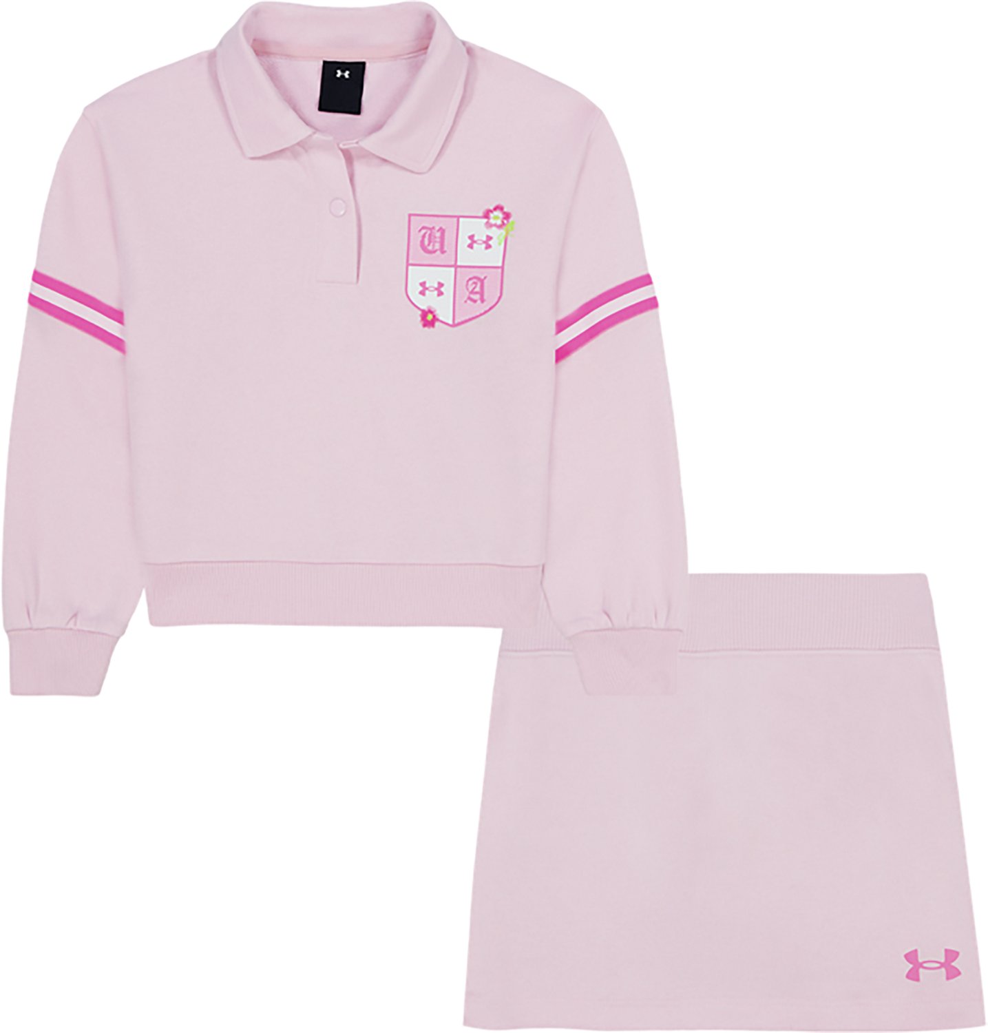 Under Armour Girls' Rival Rugby Polo Skort Set