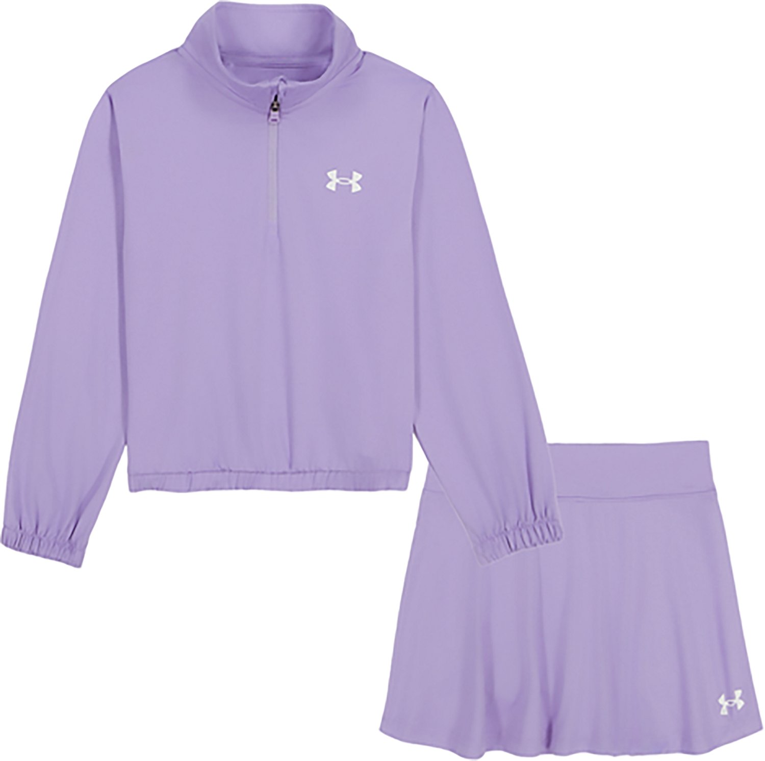 Under Armour Girls' 1/4-Zip Skort Set