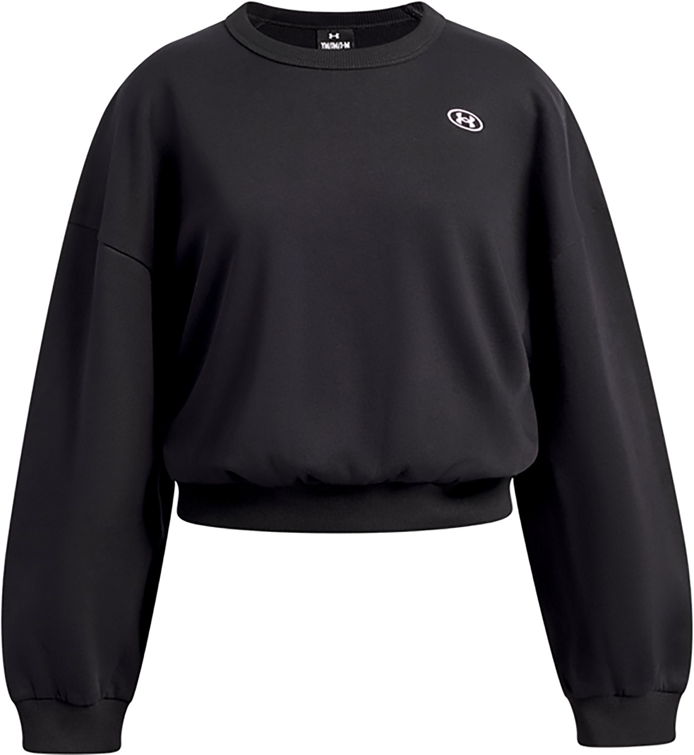 Under Armour Girls' Rival Fleece Crew Top