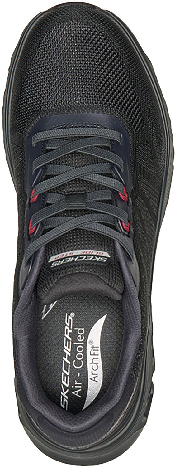 SKECHERS Men's Arch Fit GlideStep Wave Non Slip-In Shoes - view number 5