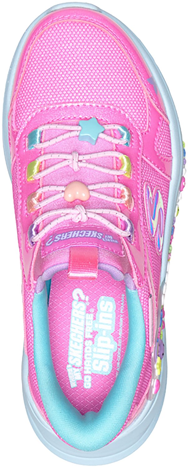 SKECHERS Girls' Slip-ins: Hyper-Quest - Where's My™ SKECHERS®? Charm Pop Shoes - view number 5