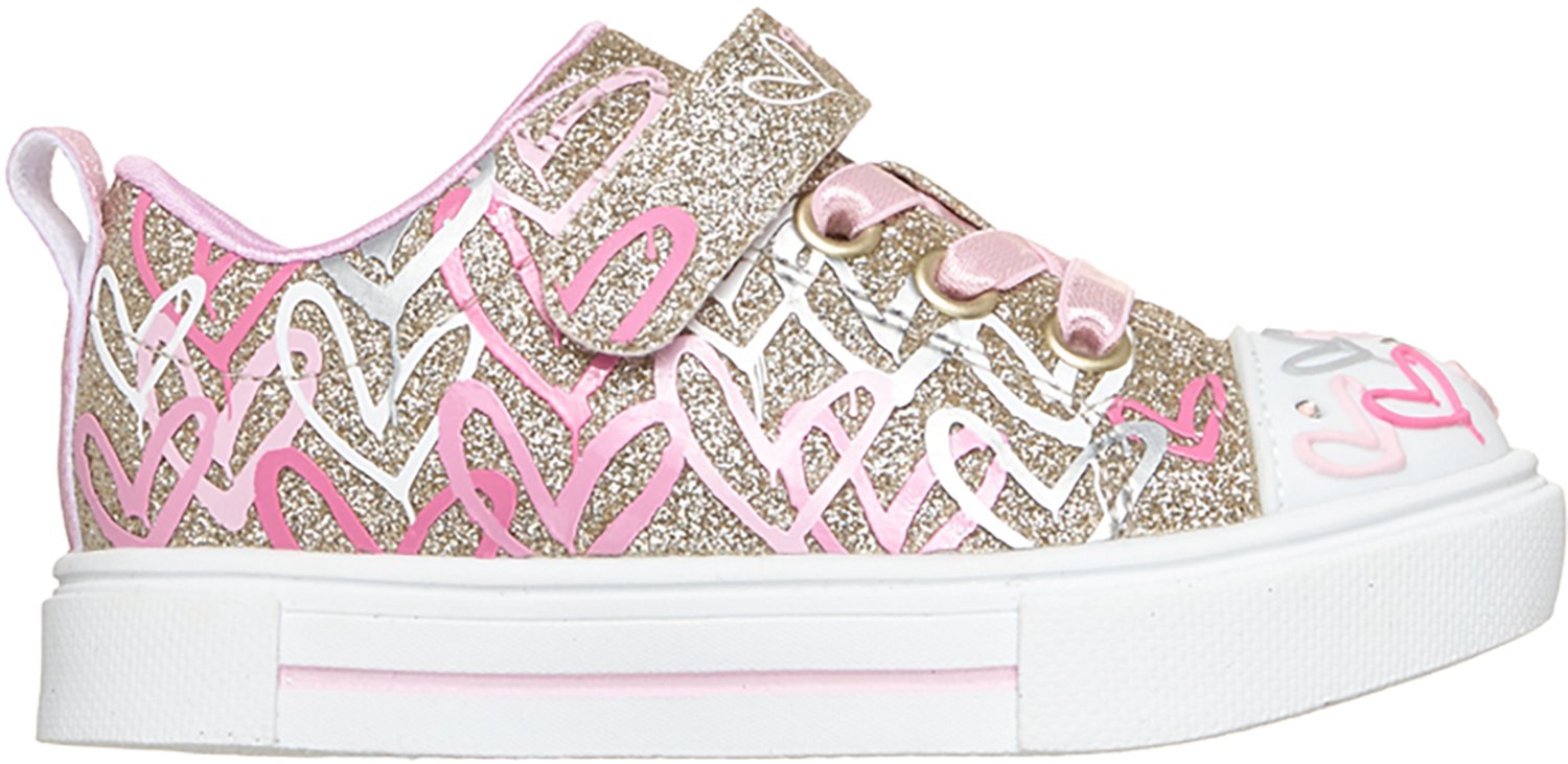 SKECHERS Kids' Twinkle Toes Twinkle Sparks Love Medley Shoes