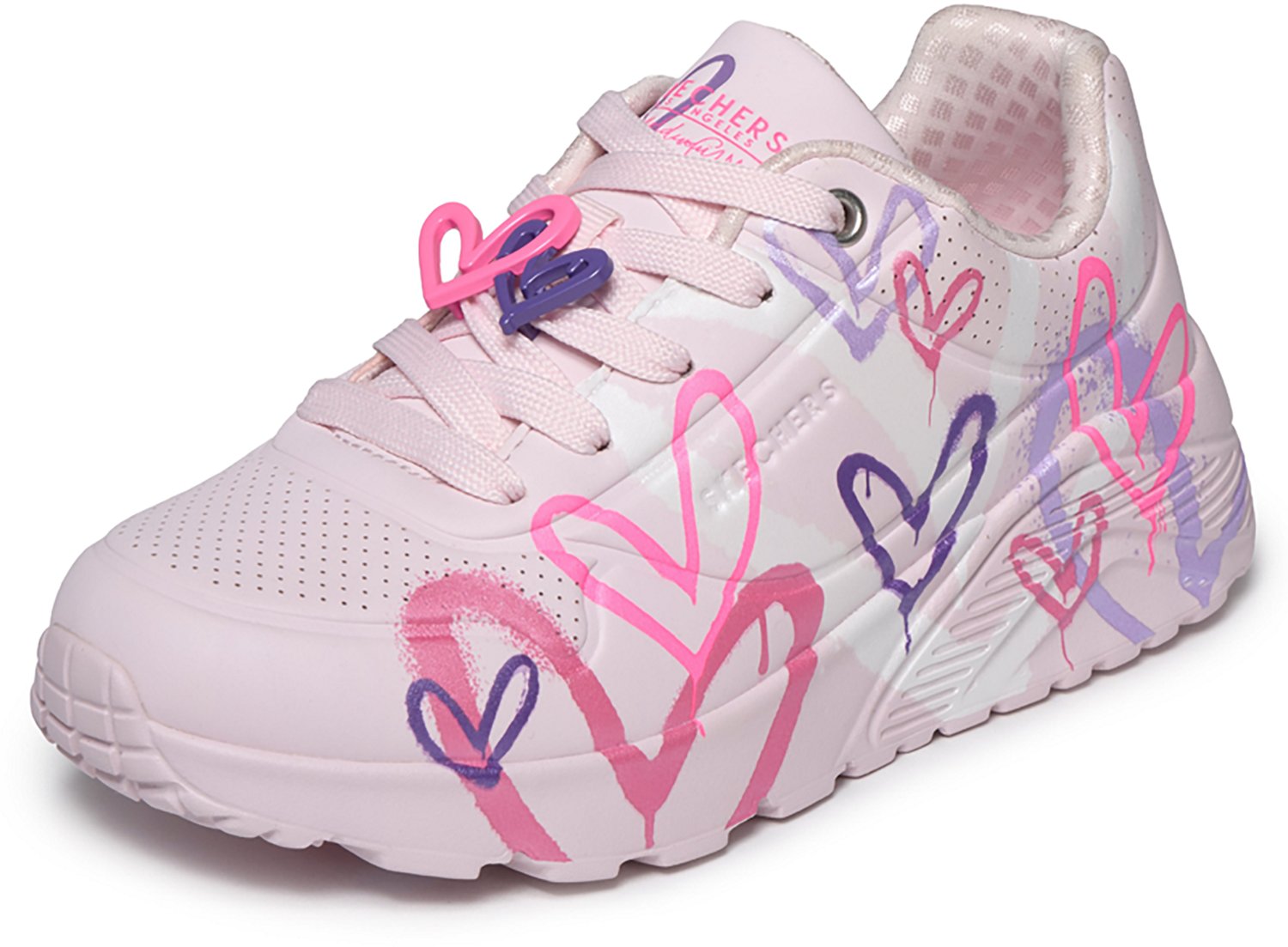 SKECHERS Girls' JGoldcrown: UNO Lite - Flutter Hearts Shoes - view number 4