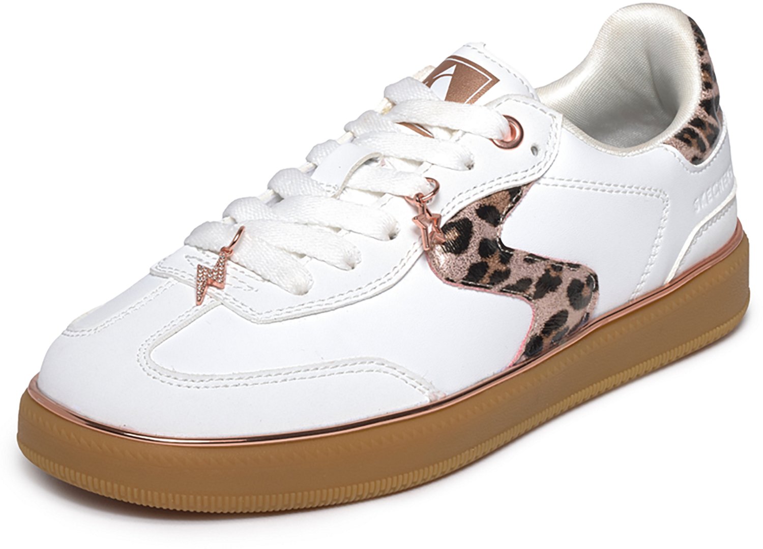 SKECHERS Girls' Hotshot - Leopard Fame Shoes - view number 4
