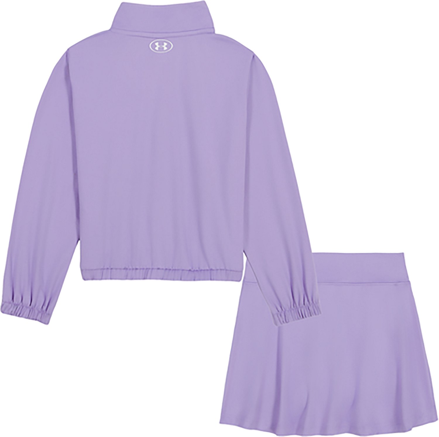 Under Armour Girls' 1/4-Zip Skort Set - view number 2