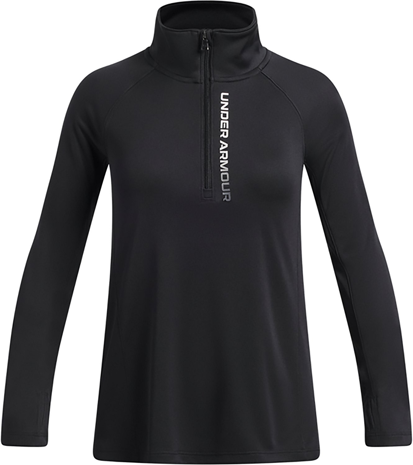 Under Armour Girls' Tech Branded 1/2-Zip Top