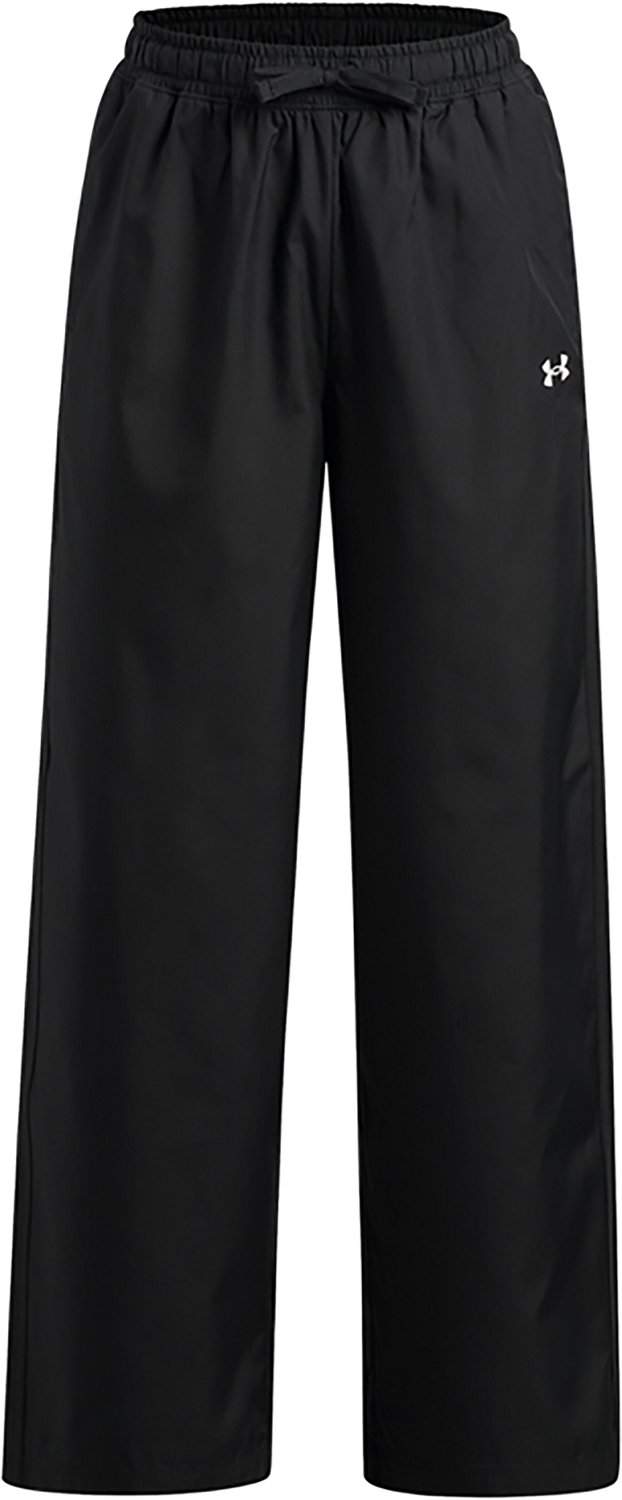Under Armour Girls' Icon Woven Open Leg Pants - view number 4