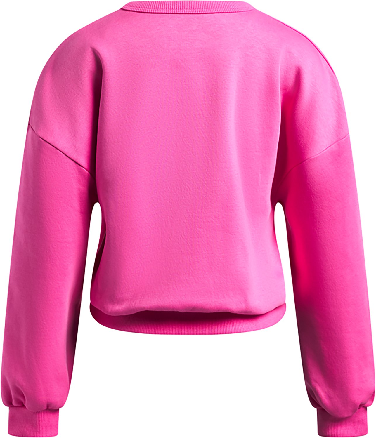 Under Armour Girls' Rival Fleece Crew Top - view number 2