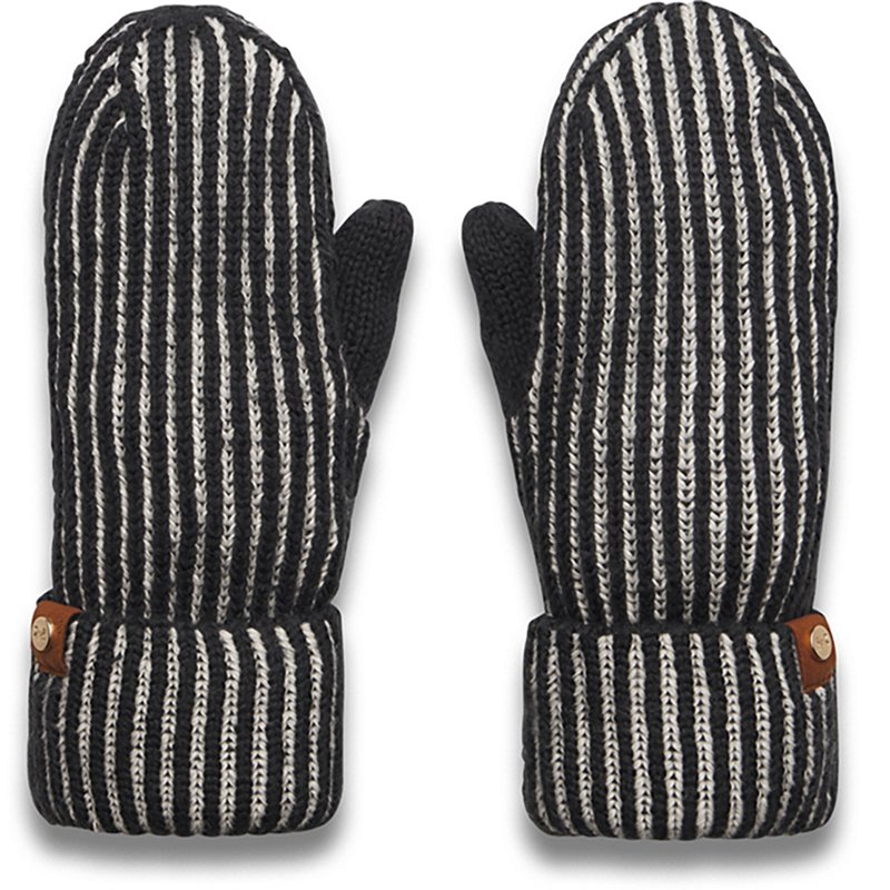 Under Armour Women's Halftime Mitten, Small/Medium, Black/Winter White/Dark Silver