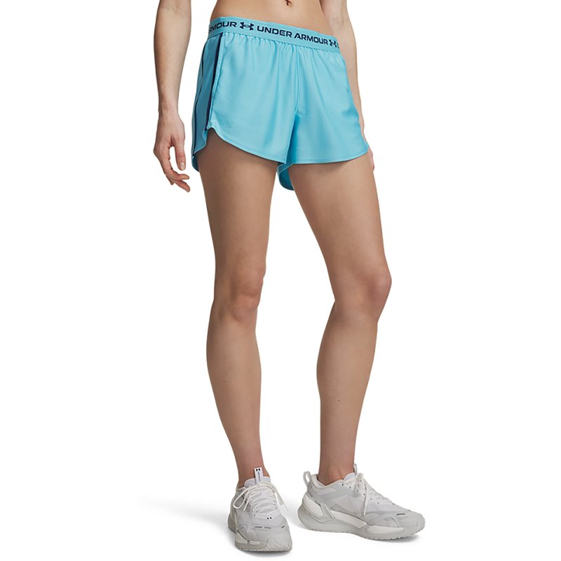 Under Armour Women's Ua Tech Play Up Training Shorts - Fresco Blue