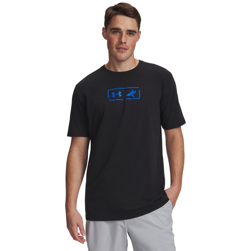 Under Armour Men's BlacktipH Fishing Logo Graphic Short Sleeve T-shirt