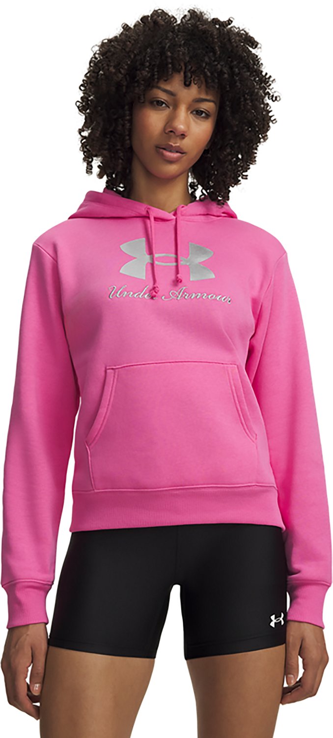 Under Armour Women's Rival Fleece Shimmer Hoodie
