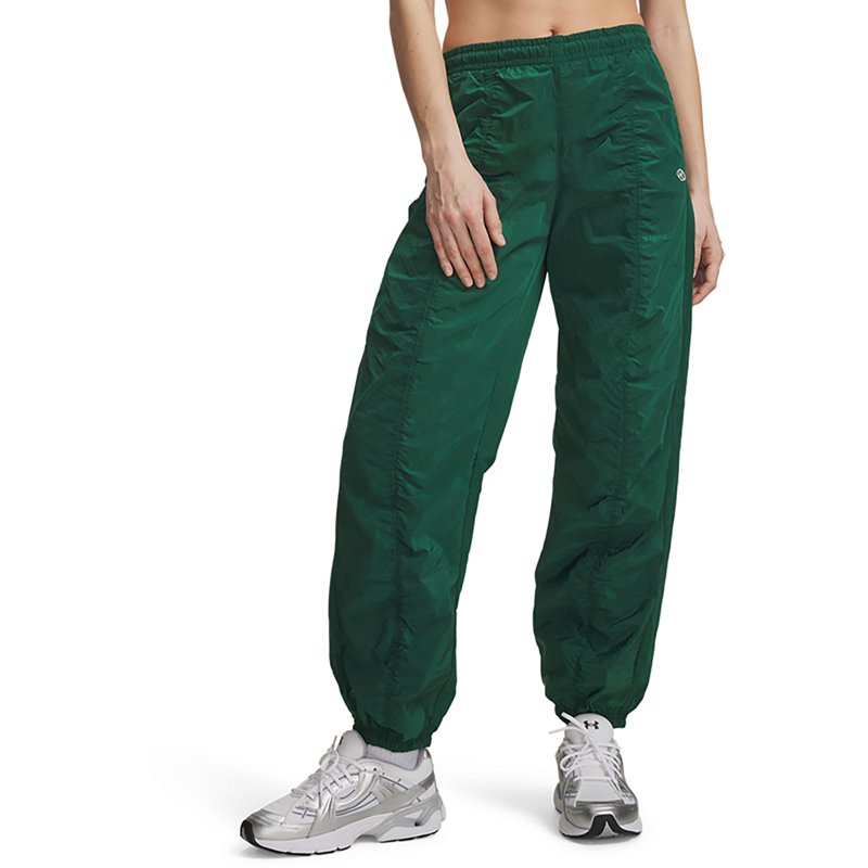 Under Armour Women's Rival Woven Shirred Pants - Campus Ivory