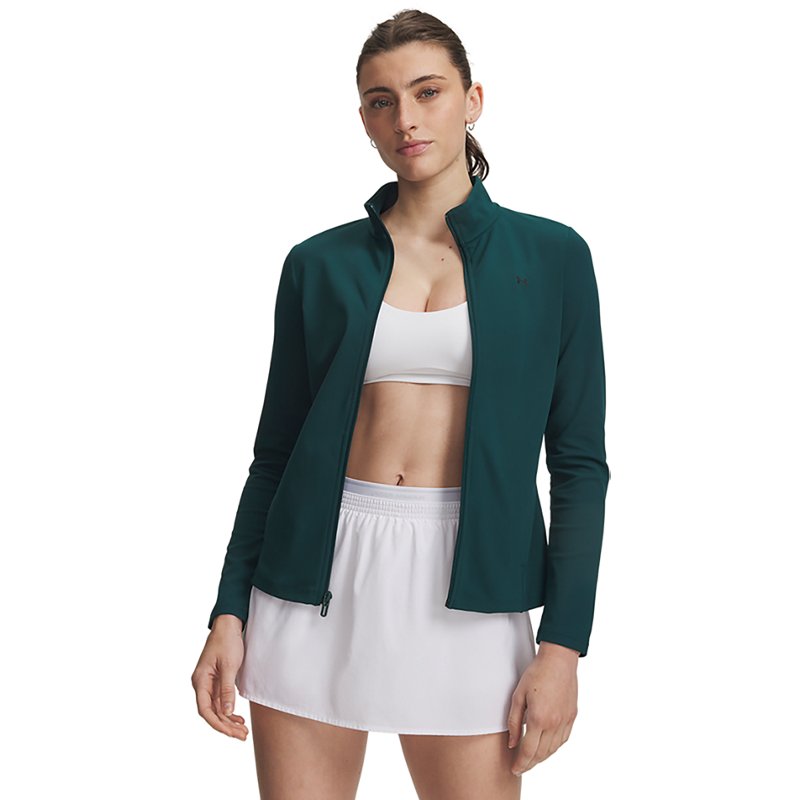 Under Armour Women's Motion Full-Zip Jacket - Arden Green / / Black