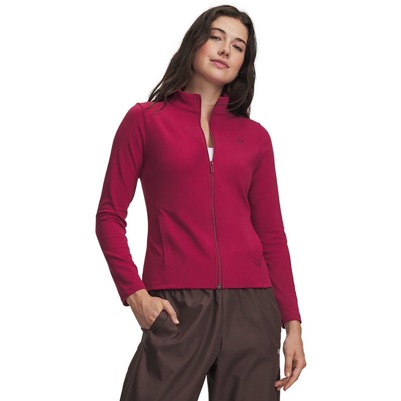 Under Armour Women's Motion Full-Zip Jacket - Claret / / Ox Blood