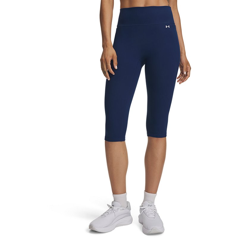Under Armour Women's Motion Capri Pants - Blackout Navy / / White
