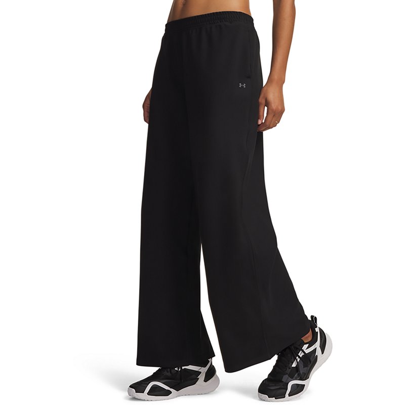 Under Armour Women's Motion Wide-Leg Pants - Ultimate Black