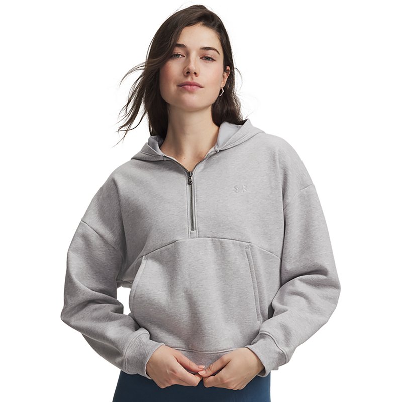 Under Armour Icon Fleece Half-Zip Hoodie - Mod Gray