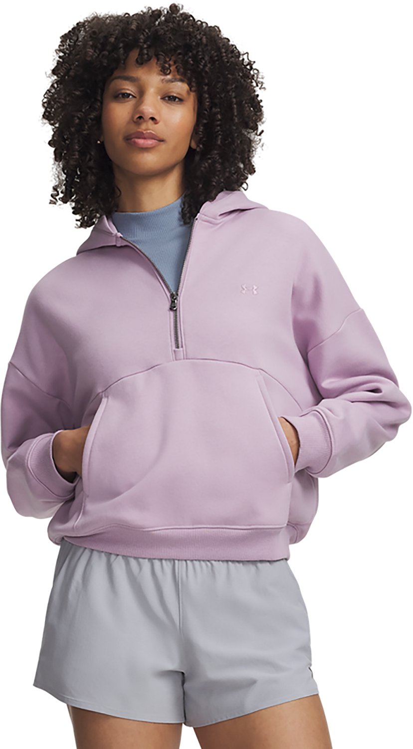 Under Armour Women's Icon Fleece 1/2-Zip Hoodie