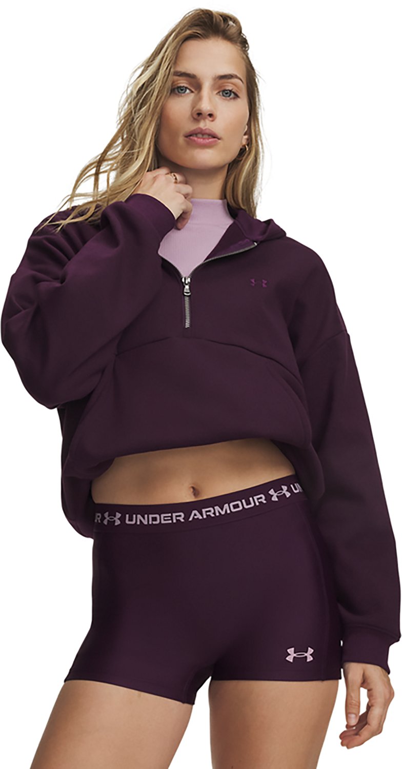 Under Armour Women's Icon Fleece 1/2-Zip Hoodie