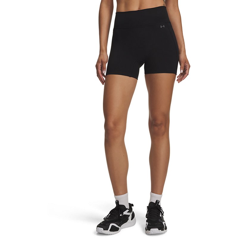 Under Armour Women's Motion Middy Training Shorts - Ultimate Black