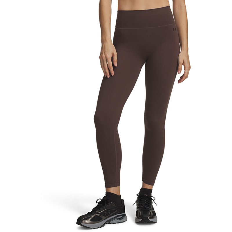 Under Armour Women's Seamless Ankle-Length Leggings - Peppercorn / Black