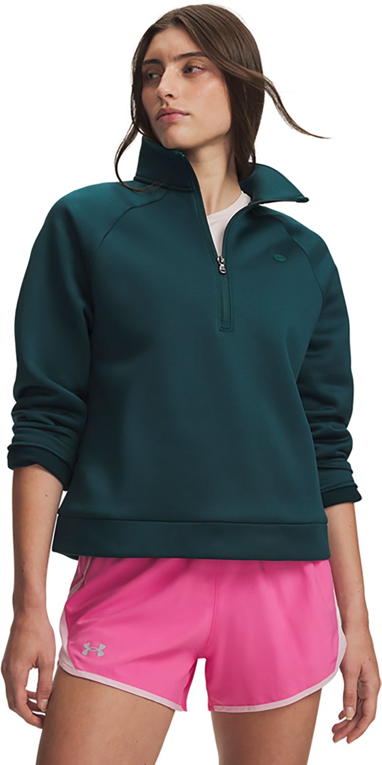 Under Armour Women's Armour Fleece Half-Zip Long Sleeve Top