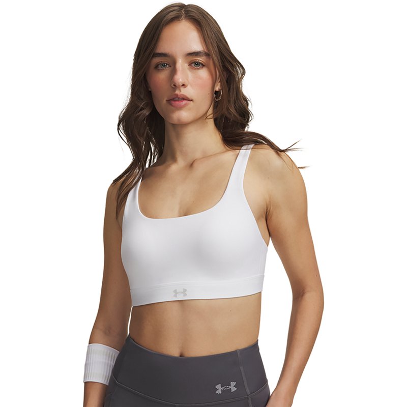 Under Armour Women's Motion High Bra - White
