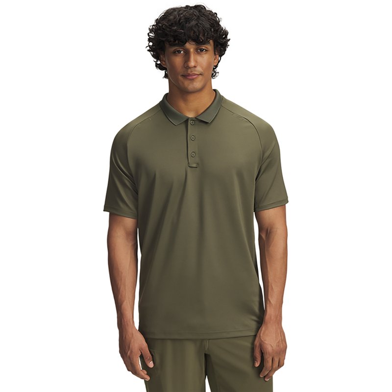 Under Armour Tactical Performance Short-Sleeve Polo - Marine OD Green