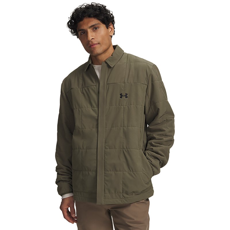 Under Armour ColdGear Infrared Expanse Shacket - Marine OD Green