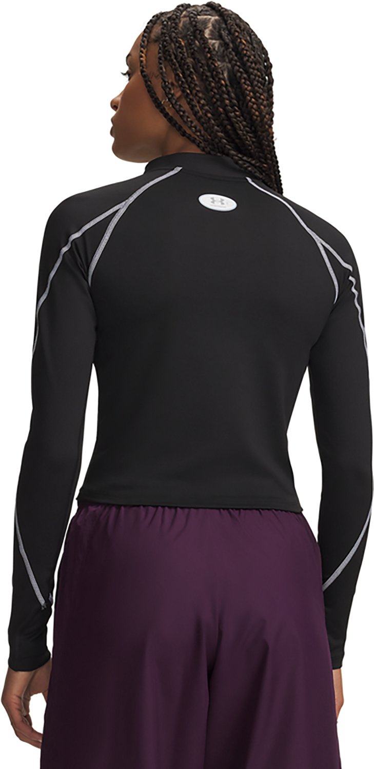 Under Armour Women's ColdGear Elite Half-Zip Long Sleeve Top - view number 2