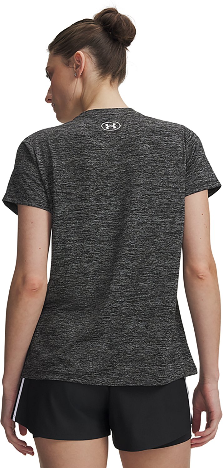 Under Armour Women's Tech Twist Script Short Sleeve V-neck T-shirt - view number 2
