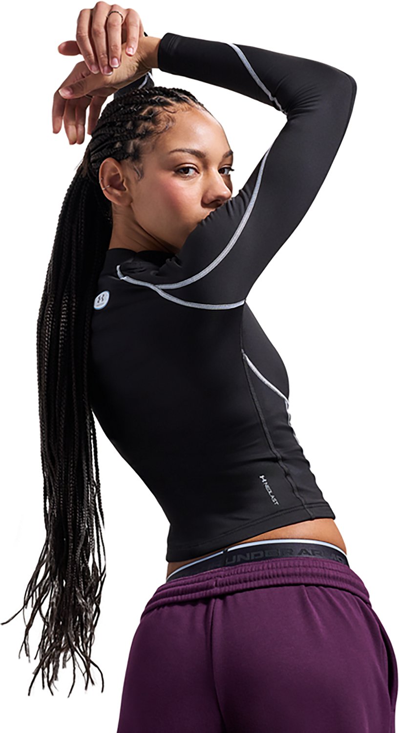 Under Armour Women's ColdGear Elite Mock Neck Long Sleeve Top - view number 2