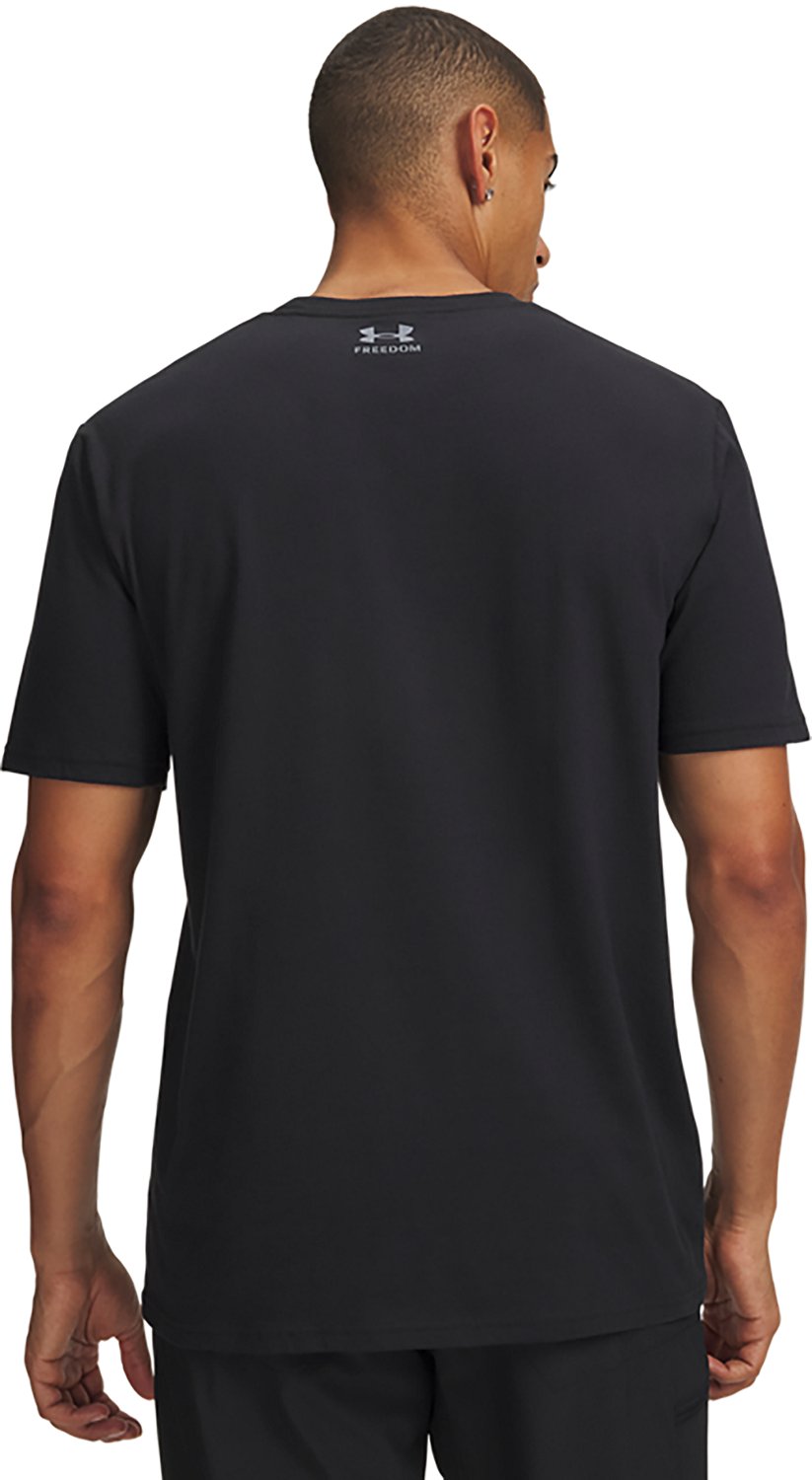 Under Armour Men's Freedom Flag Short Sleeve T-shirt                                                                             - view number 2