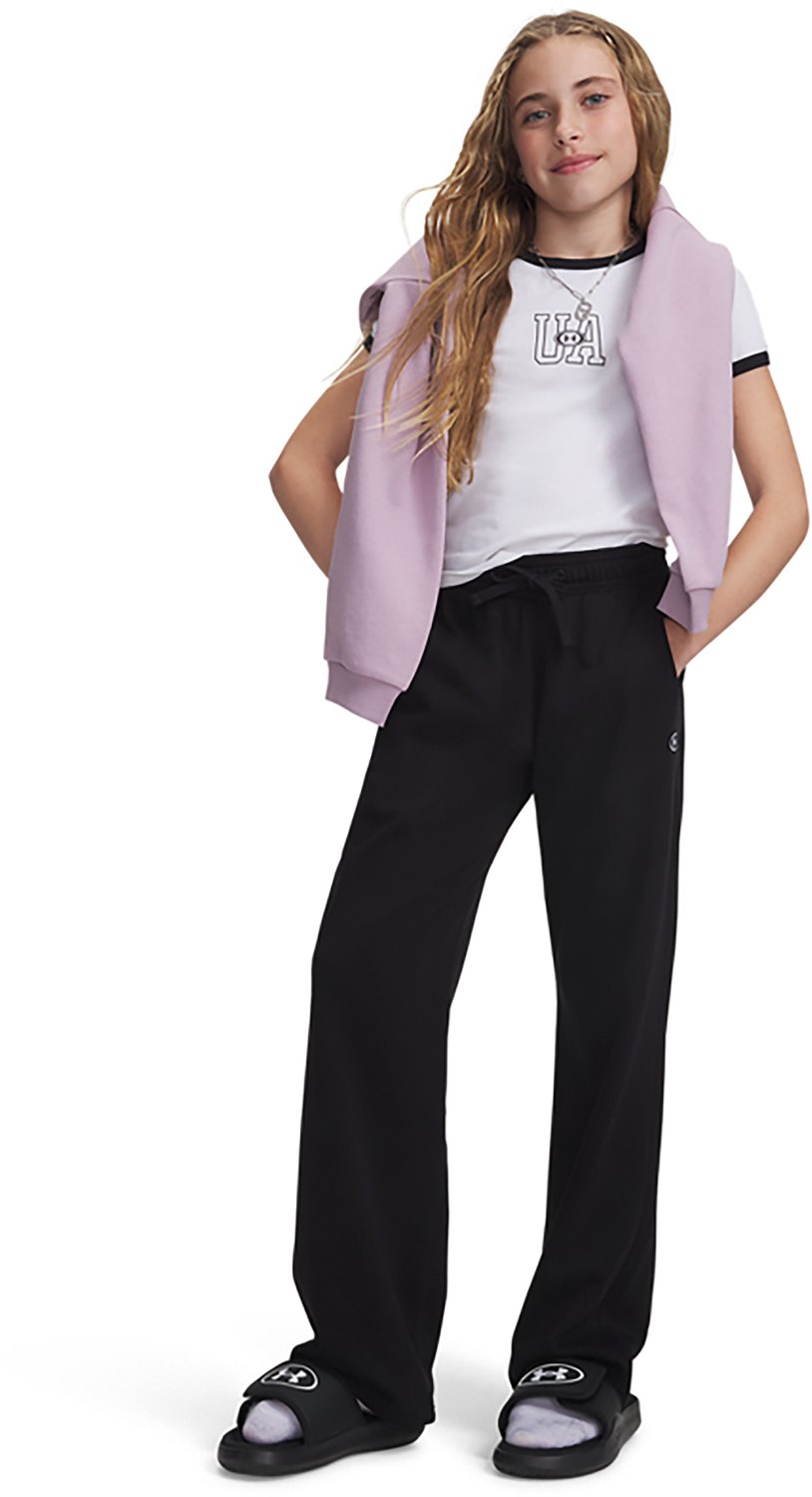 Under Armour Girls' Rival Fleece Pants - view number 3