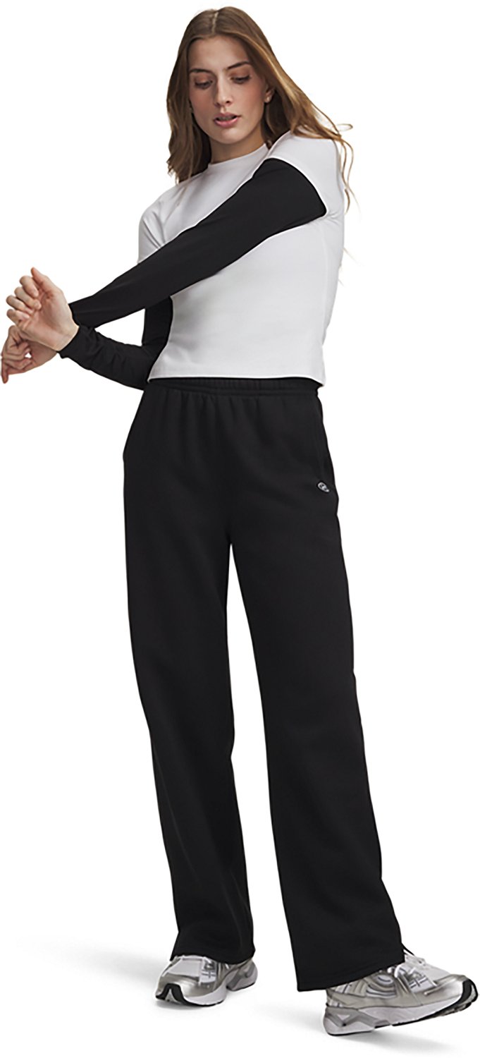 Under Armour Women's Rival Fleece Straight Leg Pants