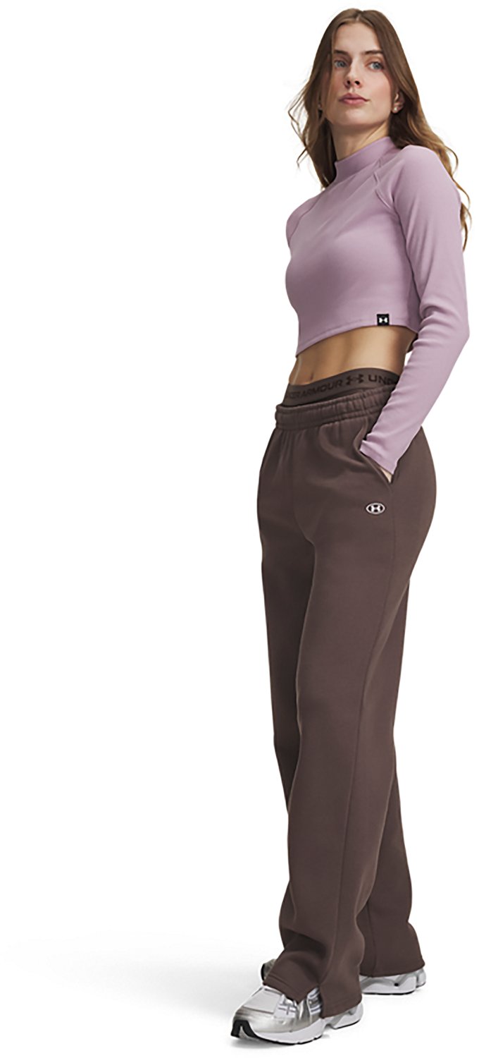 Under Armour Women's Rival Fleece Straight Leg Pants - view number 3