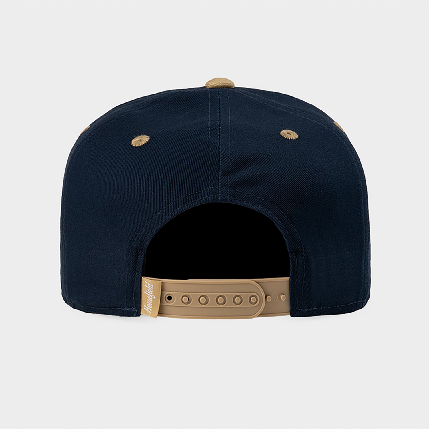 Homefield Georgia Tech School Buzz Script 2-Tone Snapback Hat - view number 3