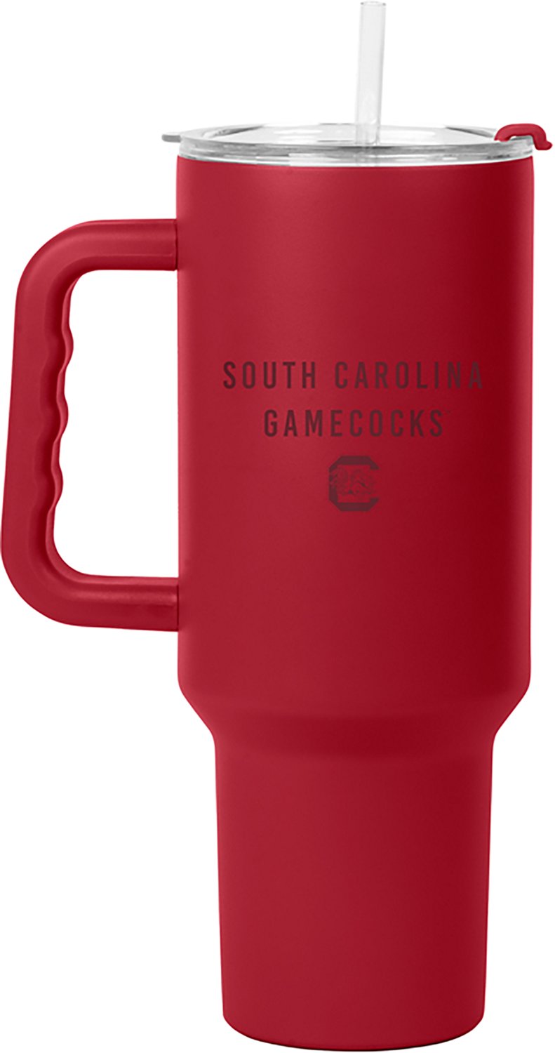 Logo Brands University of South Carolina 40 oz Tonal Powder Coat Tumbler