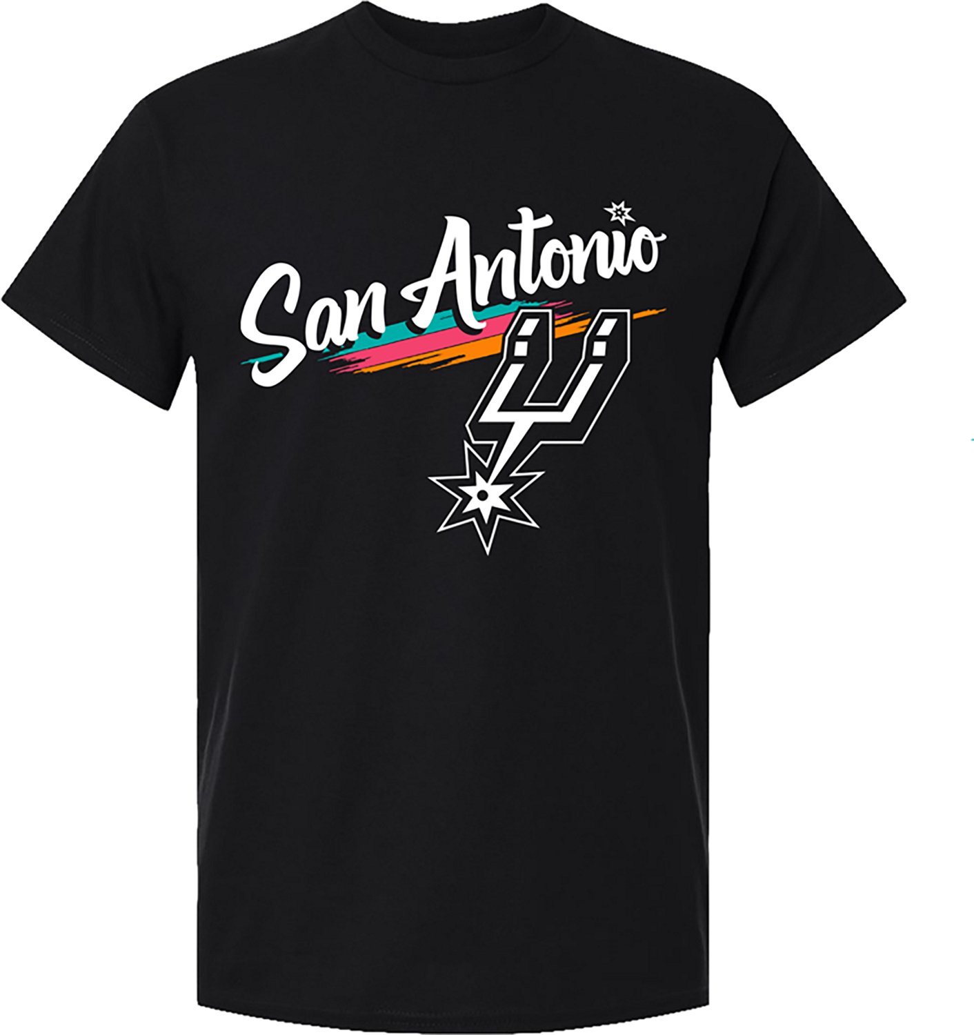 Something Inked Men's San Antonio Spurs Script T-Shirt