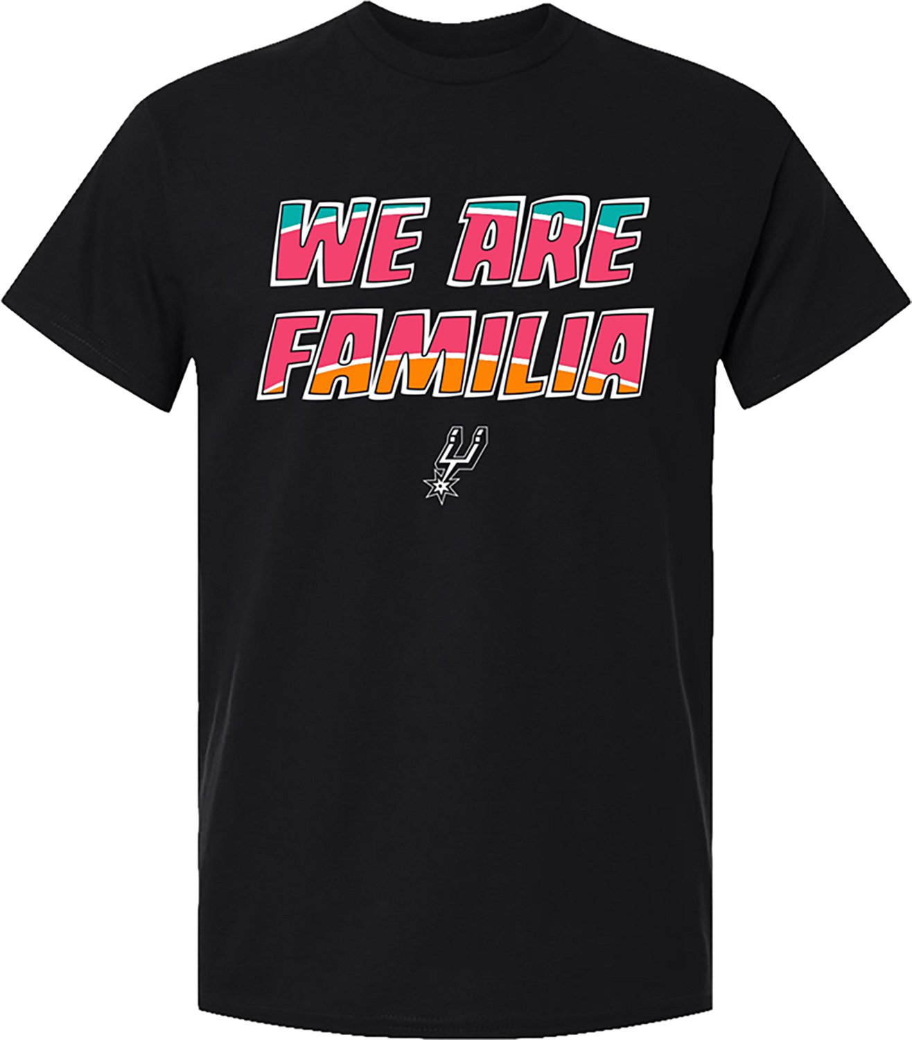 Something Inked Men's San Antonio Spurs We Are Familia T-Shirt