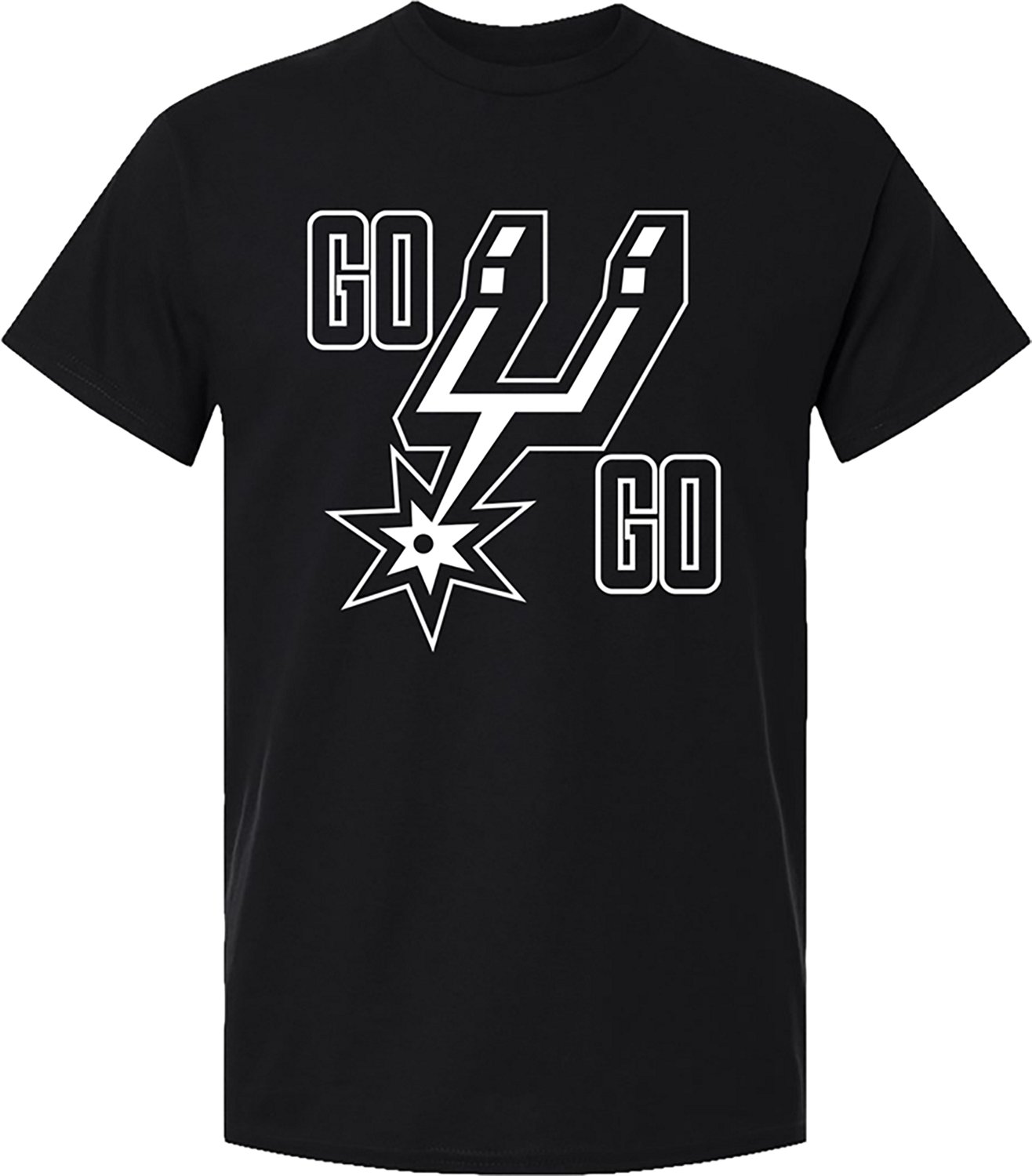 Something Inked Men's San Antonio Spurs Go T-Shirt