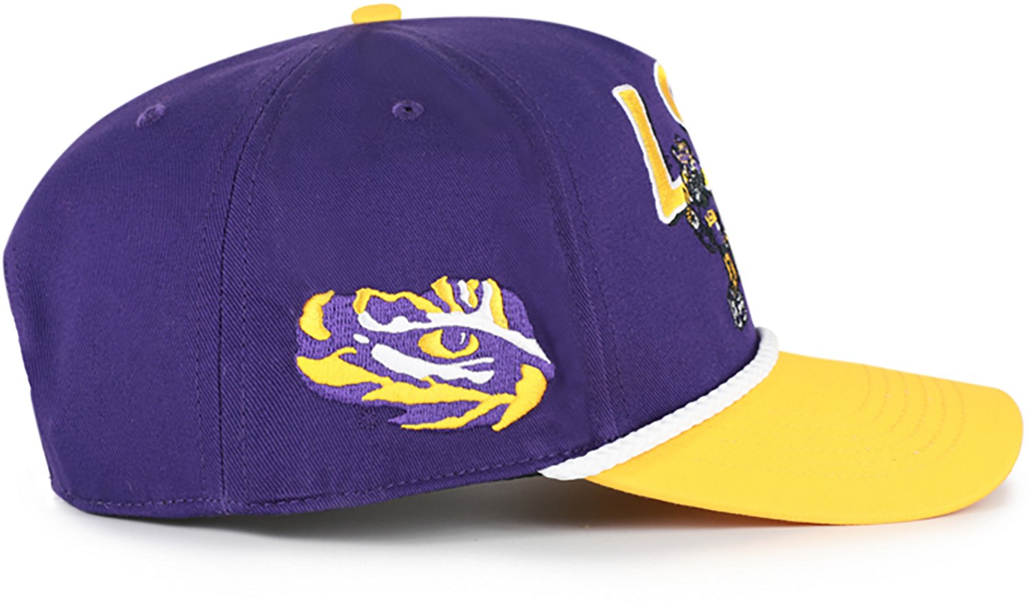 47 Adults' LSU Primary Logo Mascot Mania Hitch Cap - view number 3
